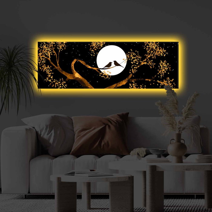 Wallity Cuadro Decorativo Iluminado con LED 30x90 cm Multicolor Wallity Cuadro Decorativo Iluminado con LED 30x90 cm Multicolor